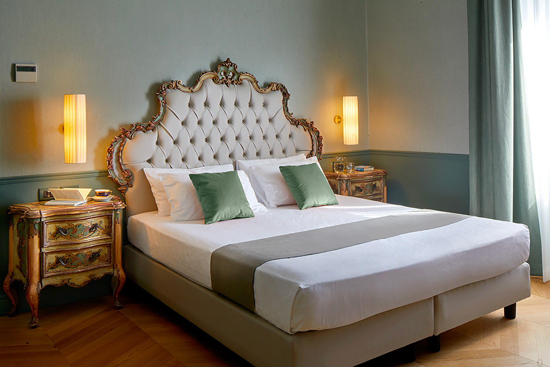 Suite Loggia con terrazza Villa del Sogno Gardone lago di garda